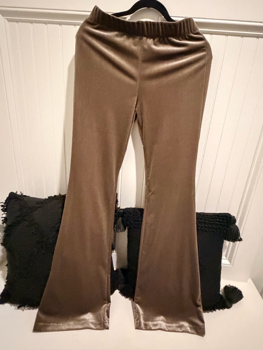 Zara Velvet Flared Pants